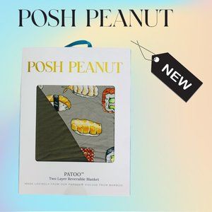 New In Package Posh Peanut Sushi Mushi & Solid Moss Reversible Patoo